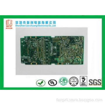 FR-4  PCB  6 layer TS16949 / SGS , fr4 printed circuit boar